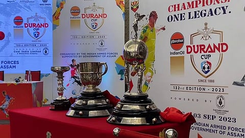 Durand Cup trophies unveiled in Guwahati