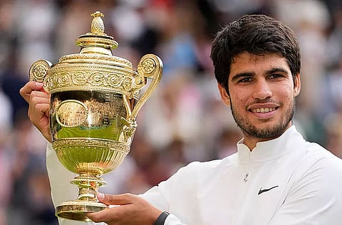 Alcaraz shocks Djokovic to win Wimbledon
