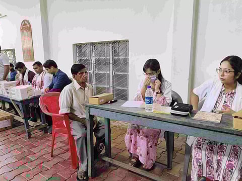 Assam: Health camp conducted by Indian Medical Association