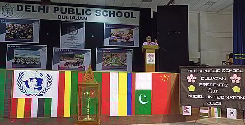 Assam: Model United Nations "DHI 3.0" Starts at DPS Duliajan