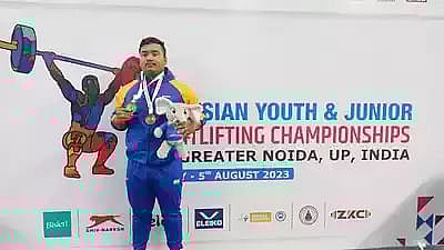 Kapil Sonowal wins bronze in Asian Youth & Junior Weightlifting C’ships
