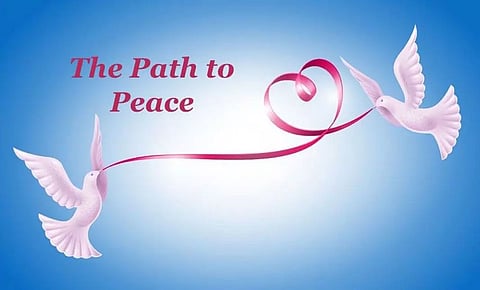 The real religion: The path to happiness and peace