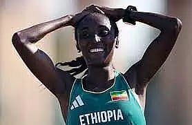 Beriso leads Ethiopian 1-2 in women’s marathon