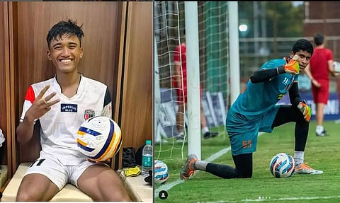Parthib Gogoi in Indian U23 team for the AFC U23 Asian Cup