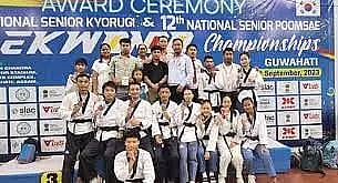 Arunachal taekwondo team shine in National Senior Kyorugi & 12th National Senior Poomsae Taekwondo Championship