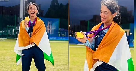 I had tears in my eyes: Smriti Mandhanaa on winning gold medal at the ongoing Asian Games