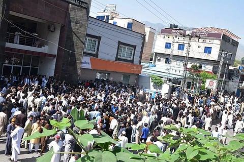 Massive protests in Muzaffarabad as outraged citizens hit streets across the area