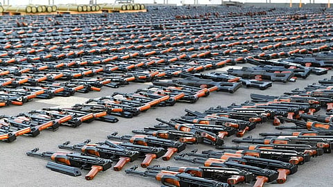 US transfers weapons seized from Iran to Ukraine
