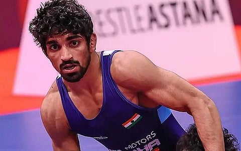 Wrestling Federation of India suspends Olympic bronze medallist Aman Sehrawat