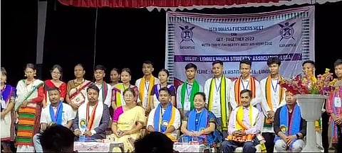 Assam: Nandita Gorlosa Attends Freshers of Dimasa Students