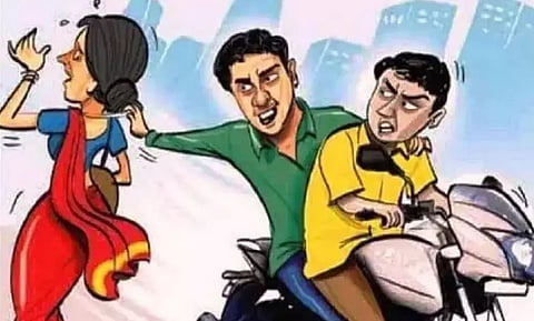 Gold chain snatched in Rajgarh area of Guwahati city