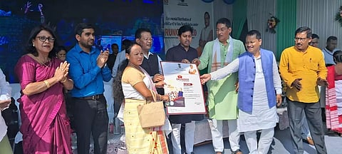 Assam: Orunodoi cards distributed in Lakhimpur