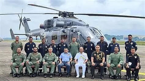 After combat ship, Indian Navy’s Advanced Light Helicopter reaches Sri Lanka