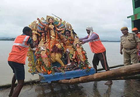 Guwahati Police Issues Advisory for Idol Immersion After Durga Puja