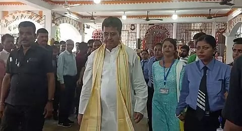 Tripura: Dr Manik Saha Innaugarates Durga Puja Pandal, Offers Puja