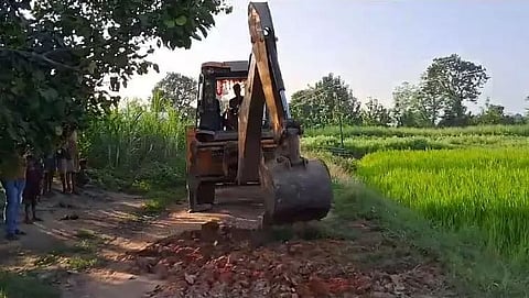 Assam: Deplorable Road Conditions Force Locals to Repair it by Themselves