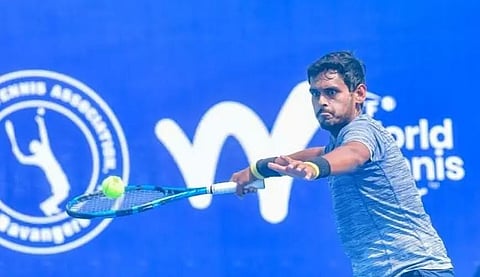 Sidharth Rawat and Karan Singh shine in ITF Davangere Men's World Tennis Tour