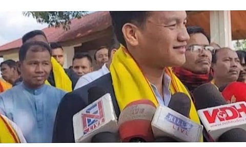 Langting people reject sitting Member of Autonomous Council