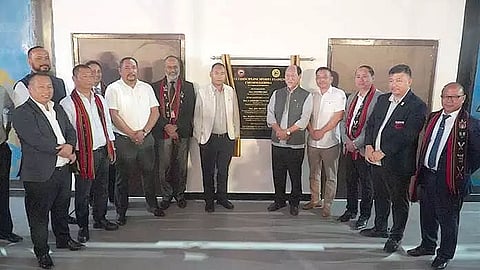 Nagaland Chief Minister Inaugarates Five Indoor Stadiums in the State