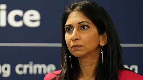 Home Secretary Suella Braverman lashes out at British Prime Minister Rishi Sunak
