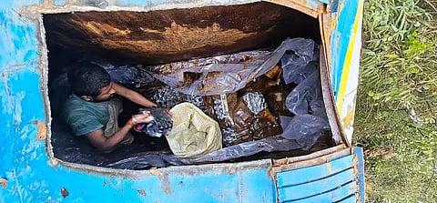 Meghalaya: Phensedyl Recovered from Tanker Damaged in an Accident