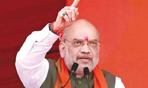 Amit Shah slams opposition in Telangana: voting for Congress and AIMIM means voting for BRS