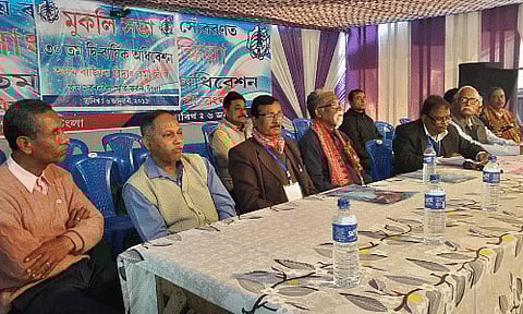 'Saffron party adopting pro-corporate laws detrimental to working class' - Dipak Kumar Saha