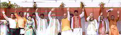 Biplab Kumar Deb takes charge as CM