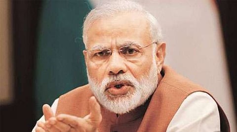 Work together to mitigate climate change menace: Modi