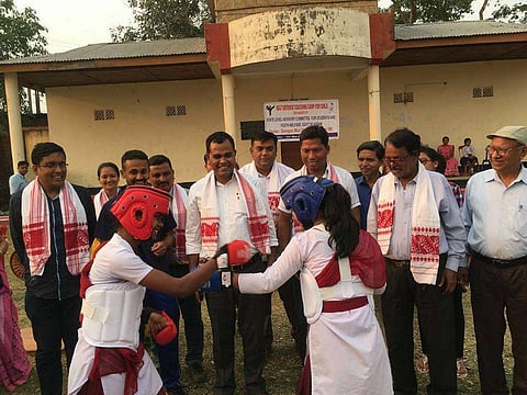 tion pays tribute to Bhagat Singh, Sukhdev and Rajguru