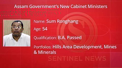 Sum Ronghang - Hills Area development, Mines And Minerals