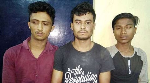 Three arrested