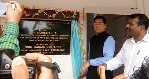 Infrastructure projects in Lohit district launched