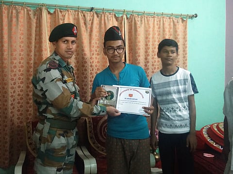 HSLC topper felicitated