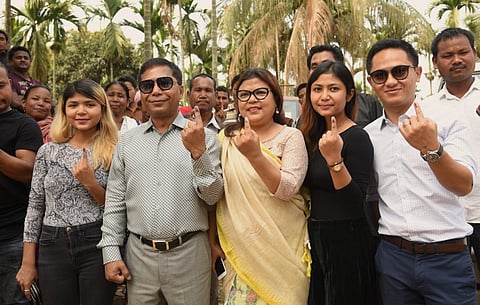 Shira campaigns in Ampati