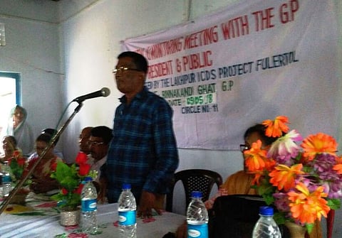 Review meeting with GP president and public