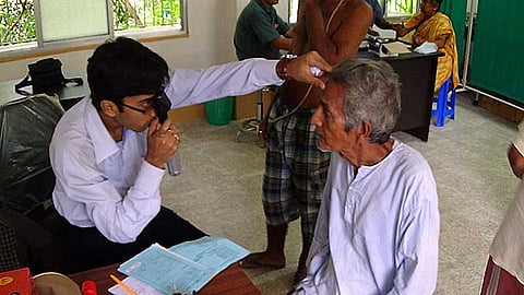 Free eye check up camp