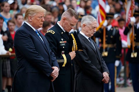 Trump honours fallen heroes on Memorial Day