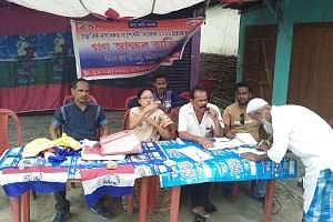 নাগরিক বিলের বিরুদ্ধে গণস্বাক্ষর অভিযান অগপ-র বটদ্ৰবা শাখার