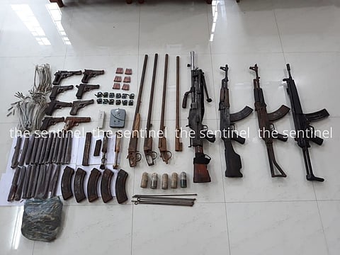 Huge cache of arms recovered in EGH