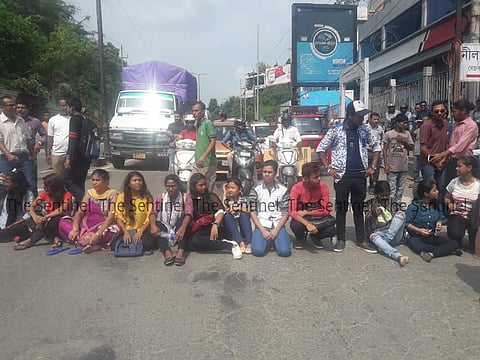 Angered LCB Students Protest Against Authorities