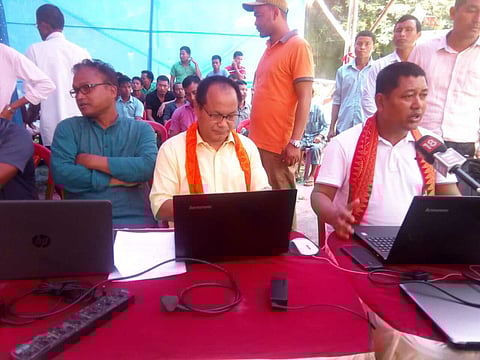 ABSU and movement group launch  e-movement in support of Bodoland demand
