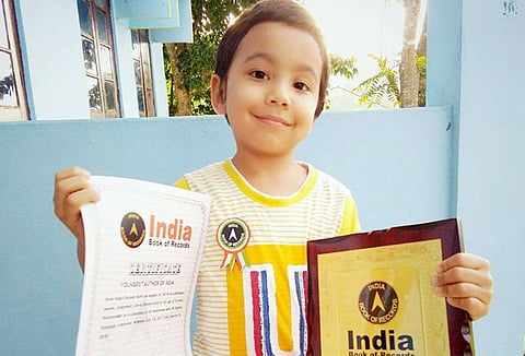 Four-Year-Old Assam boy pens down book ‘Honeycomb’