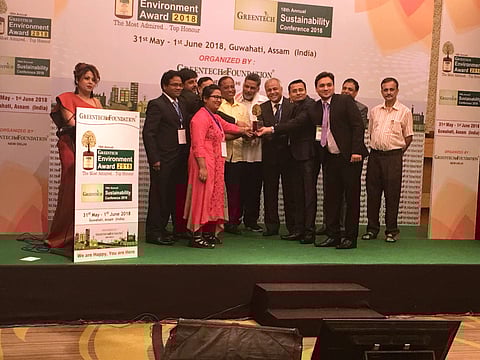 BCPL gets 18th Annual Green tech Environment Award