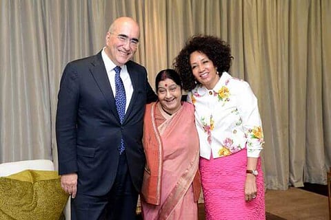 India, Brazil, South Africa  discuss South-South cooperation