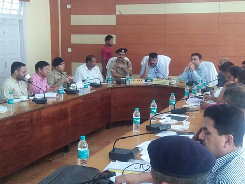 Principal Secretary reviews flood situation in Hailakandi district