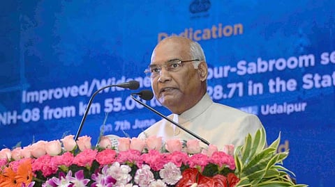 ত্ৰিপুরায় চারলেনের হাইওয়ে উদ্বোধন করলেন রাষ্ট্ৰপতি রামনাথ কোবিন্দ