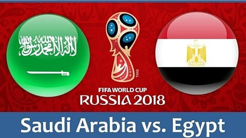 FIFA बुहुम काप 2018, सावदि आराबिया vs इजिप नायबिजिरनाय