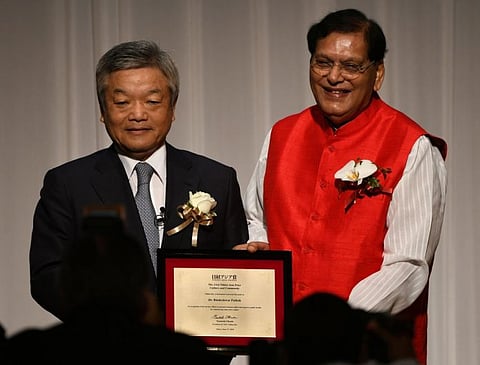 Sulabh founder receives Japan’s Nikkei Asia Prize
