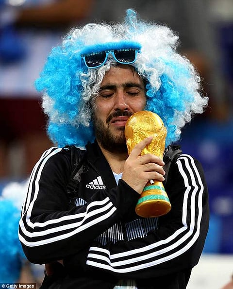 Argentinian fans disillusioned after their team’s debacle